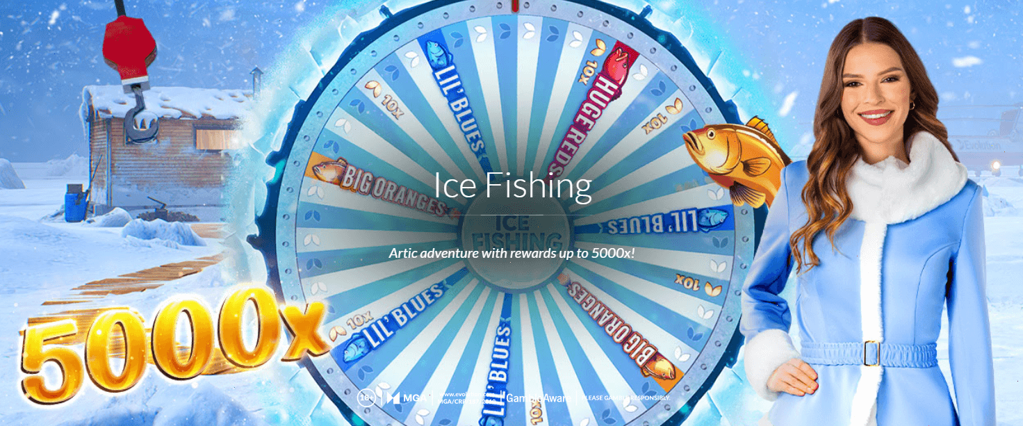 Ice Fishing - Visão geral dos jogos e bônus disponíveis